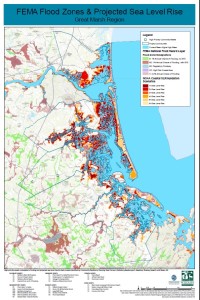 Community Coastal Resiliency Project Municipal Task Force members have identified municipal assets that are at risk from flooding and sea level rise impacts in the Great Marsh.